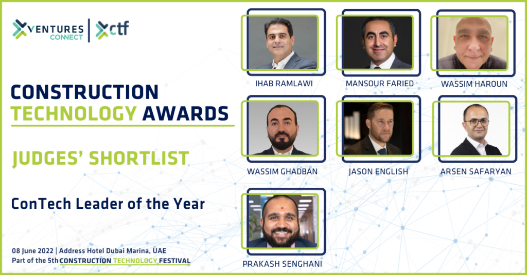ConTech Leader of the Year shortlist