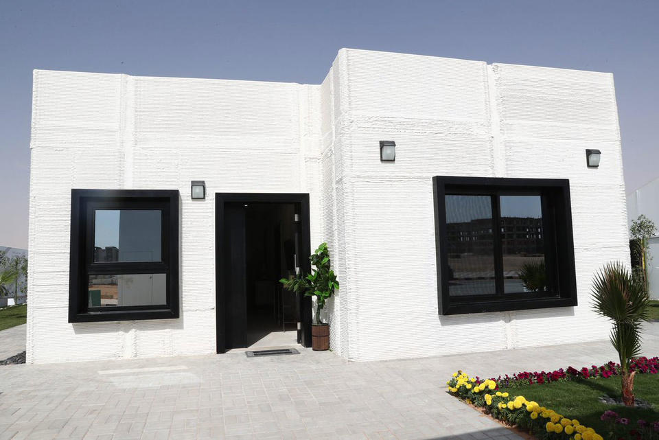 3d printed house in Riyadh
